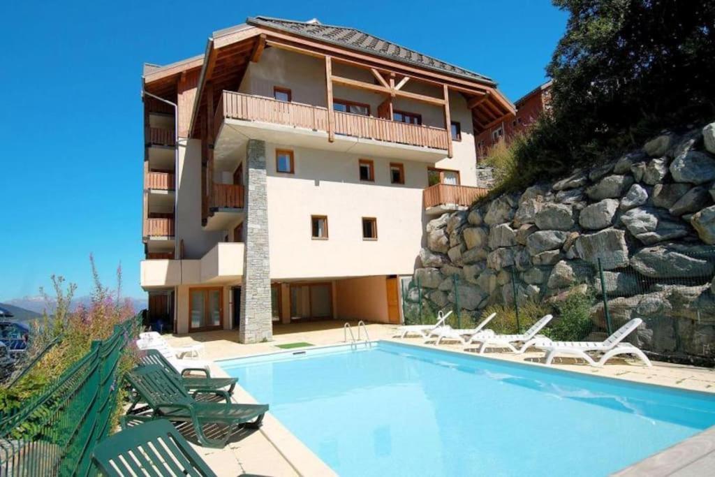 Spacieux Appartement 37M2-T3-Rdc-6 Personnes-100M Remontees Valmeinier Exterior foto